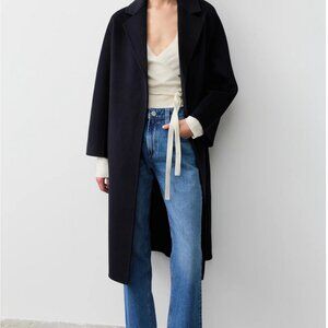 The Curated Coat Navy